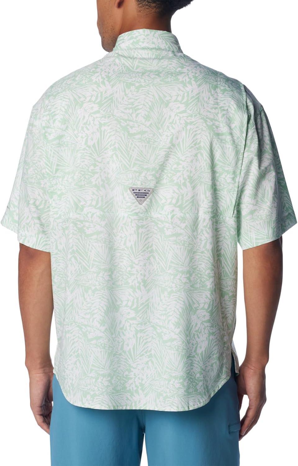 imageColumbia Mens Super Tamiami Long Sleeve ShirtNew MintTunado Tonal