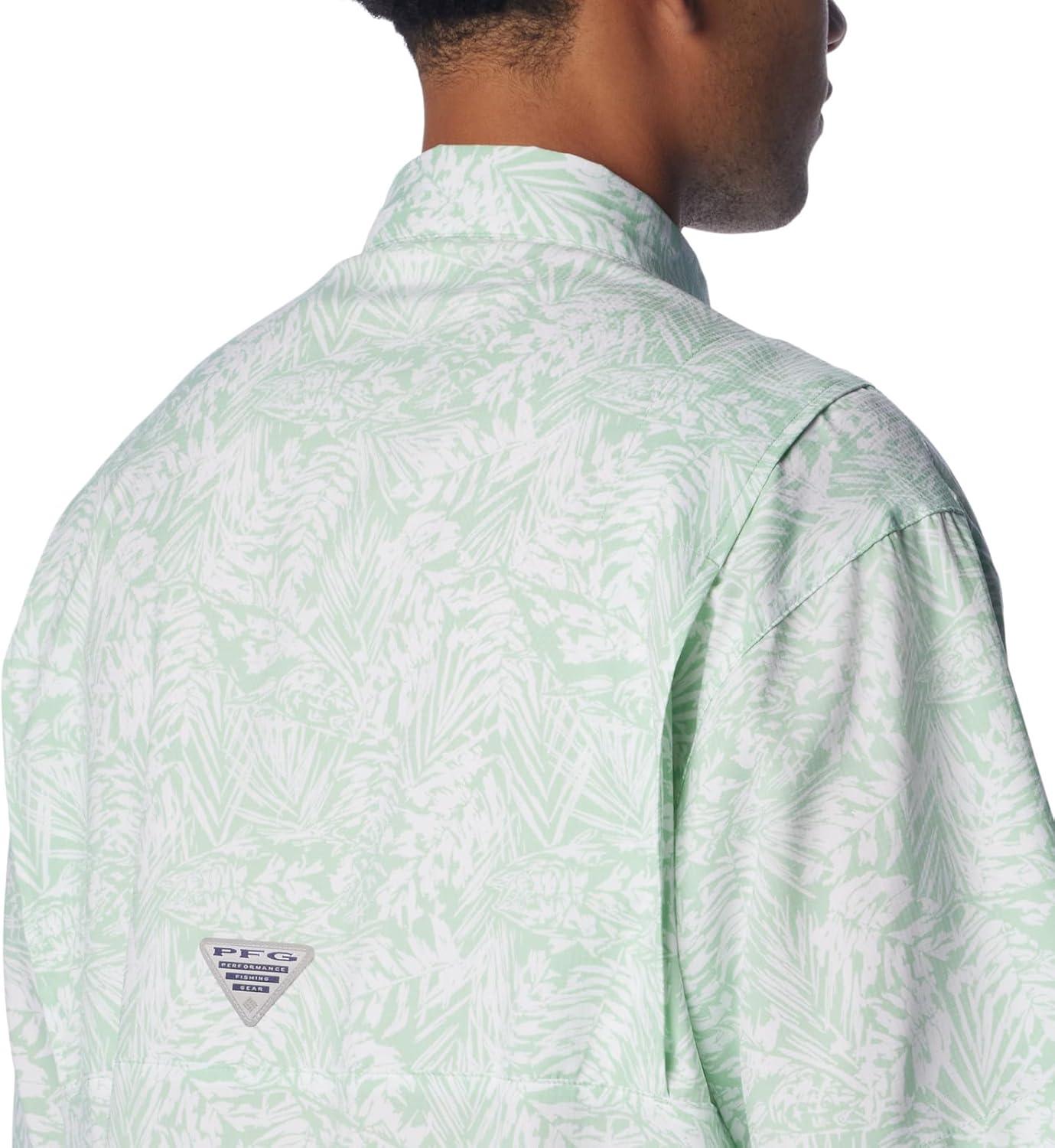 imageColumbia Mens Super Tamiami Long Sleeve ShirtNew MintTunado Tonal