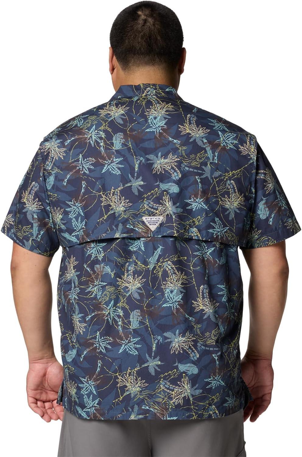 imageColumbia Mens Super Tamiami Long Sleeve ShirtNocturnal Majestic Catch