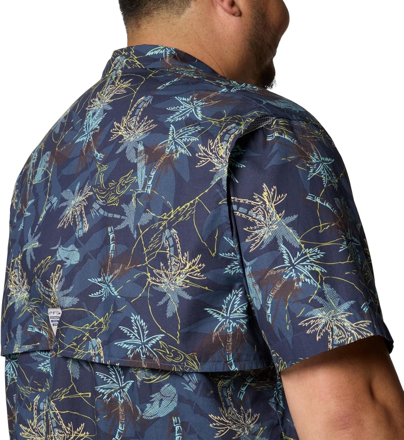 imageColumbia Mens Super Tamiami Long Sleeve ShirtNocturnal Majestic Catch