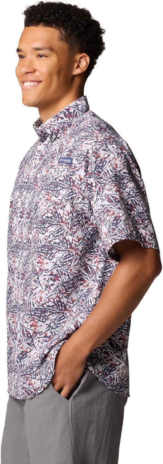 imageColumbia Mens Super Tamiami Long Sleeve ShirtNocturnal Marlin Palms
