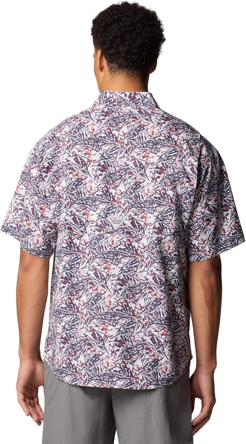 imageColumbia Mens Super Tamiami Long Sleeve ShirtNocturnal Marlin Palms