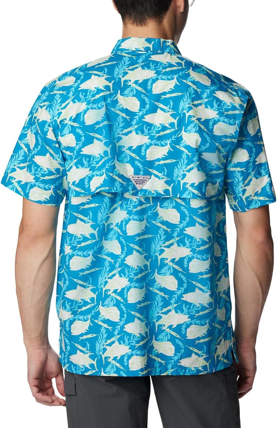 imageColumbia Mens Super Tamiami Long Sleeve ShirtPool Ballybait Print