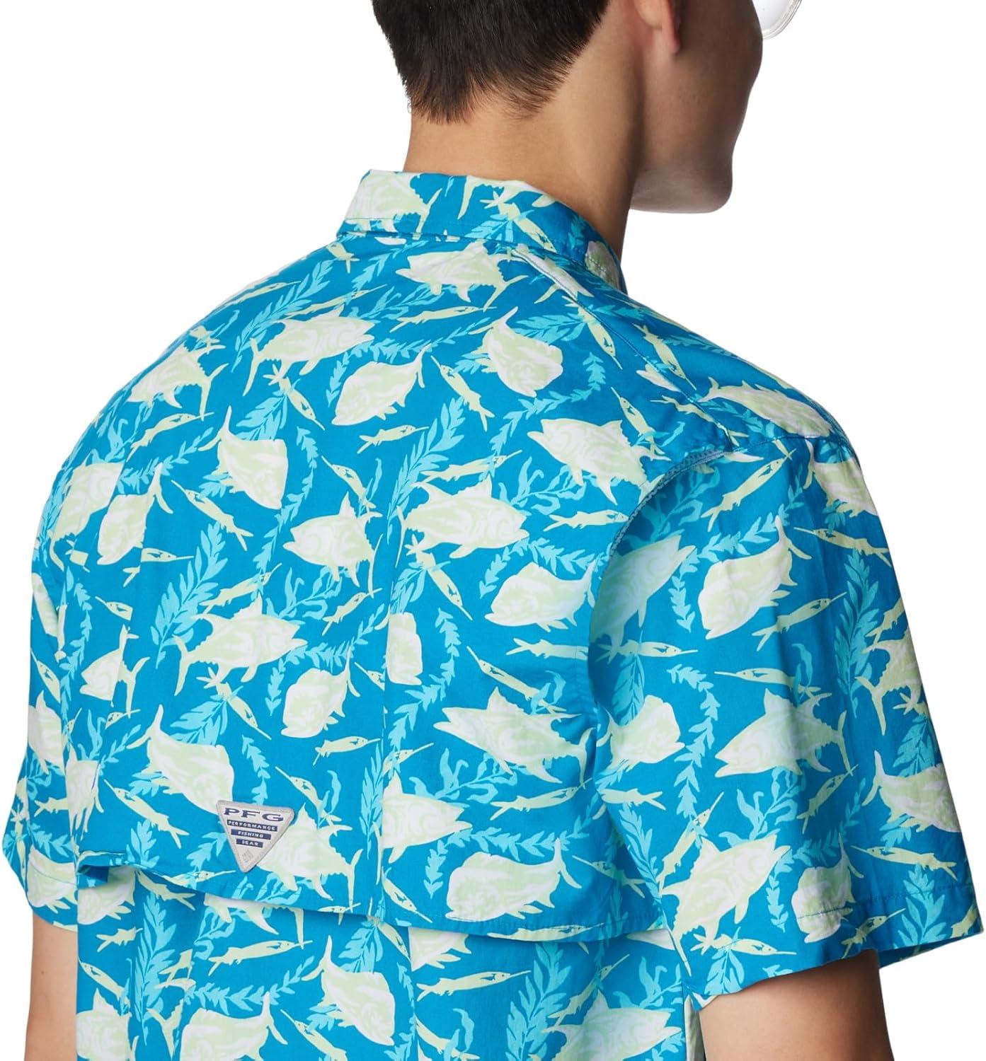 imageColumbia Mens Super Tamiami Long Sleeve ShirtPool Ballybait Print