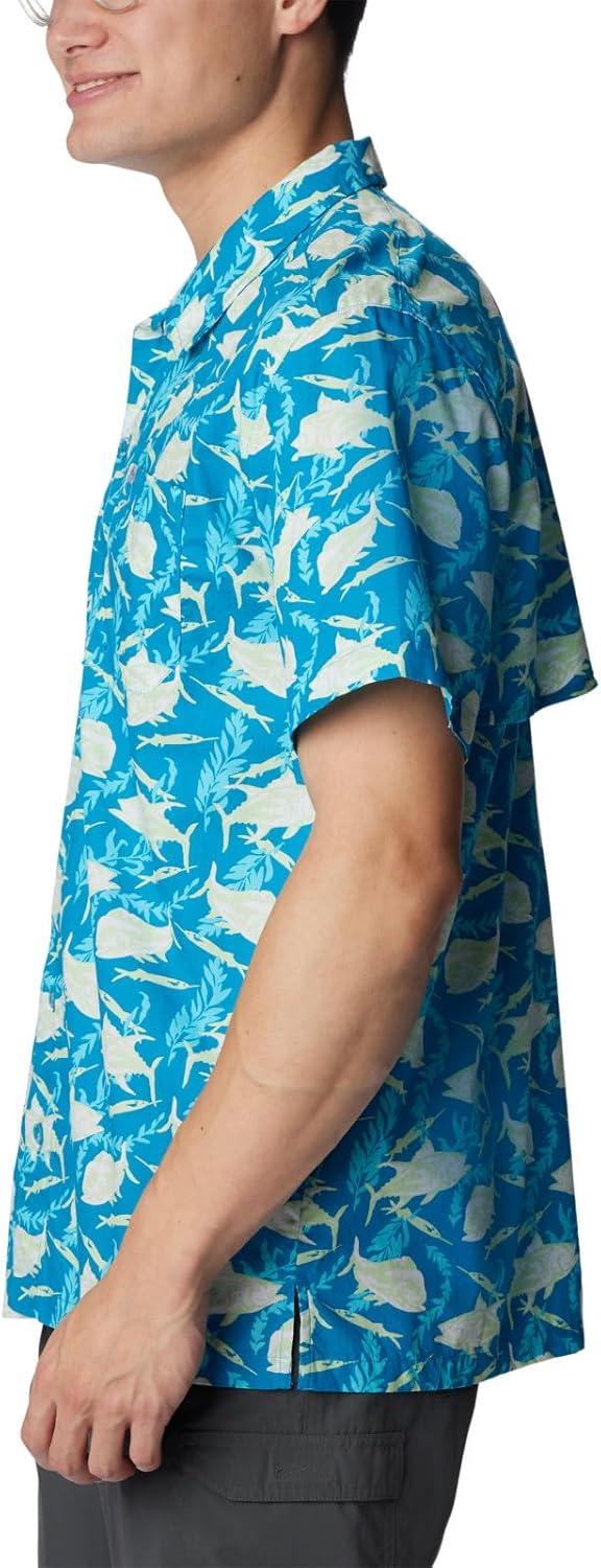 imageColumbia Mens Super Tamiami Long Sleeve ShirtPool Ballybait Print
