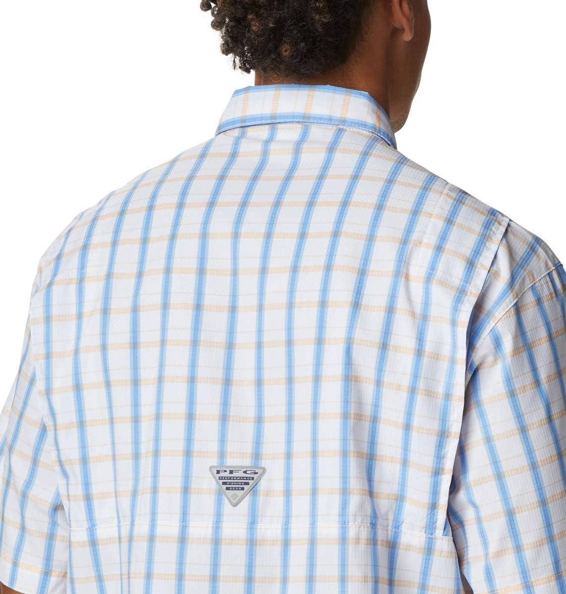 imageColumbia Mens Super Tamiami Long Sleeve ShirtSail Plaid