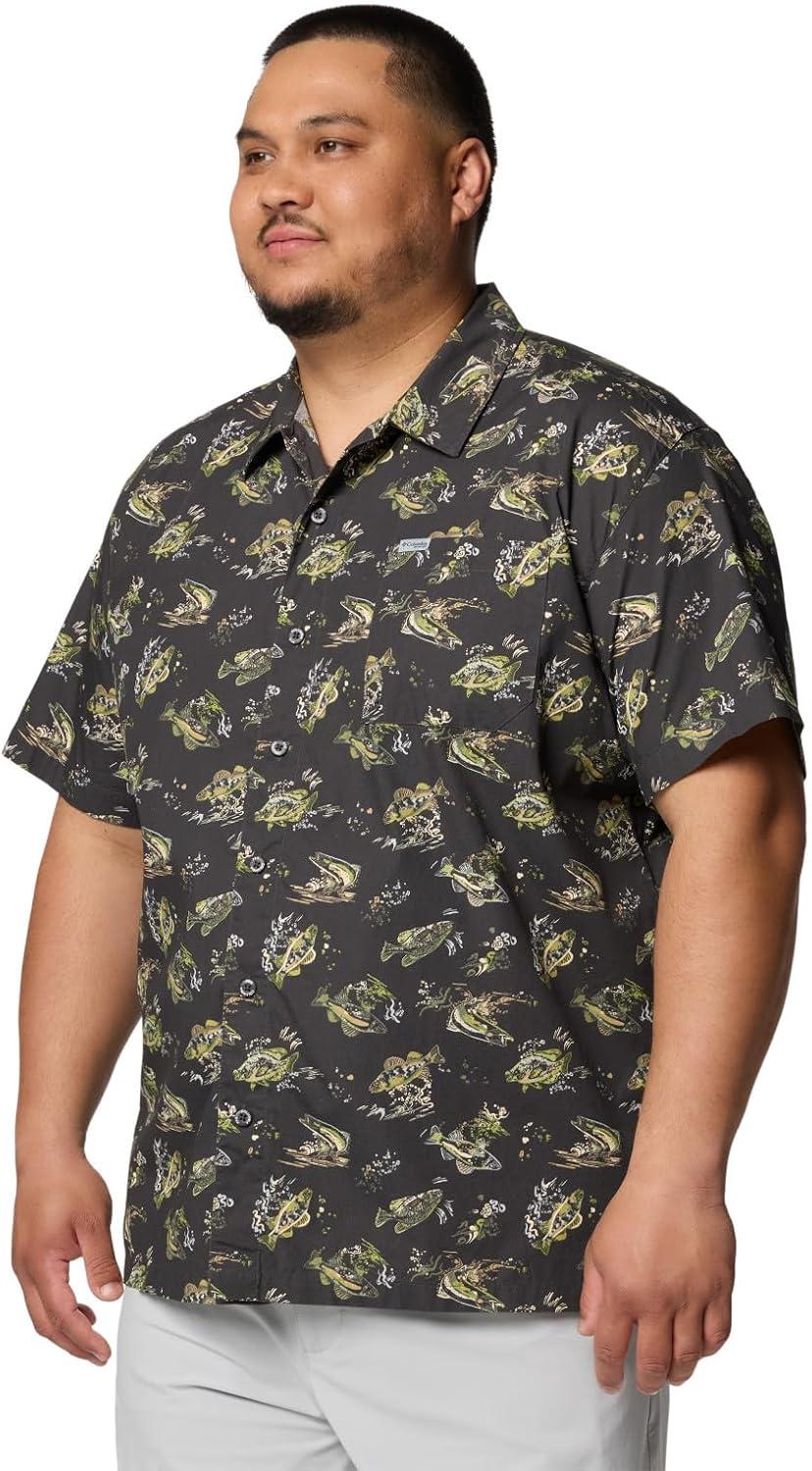 imageColumbia Mens Super Tamiami Long Sleeve ShirtShark Freshfish