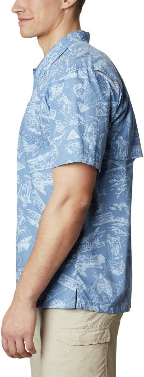 imageColumbia Mens Super Tamiami Long Sleeve ShirtSkyler Freshwater Roots Print