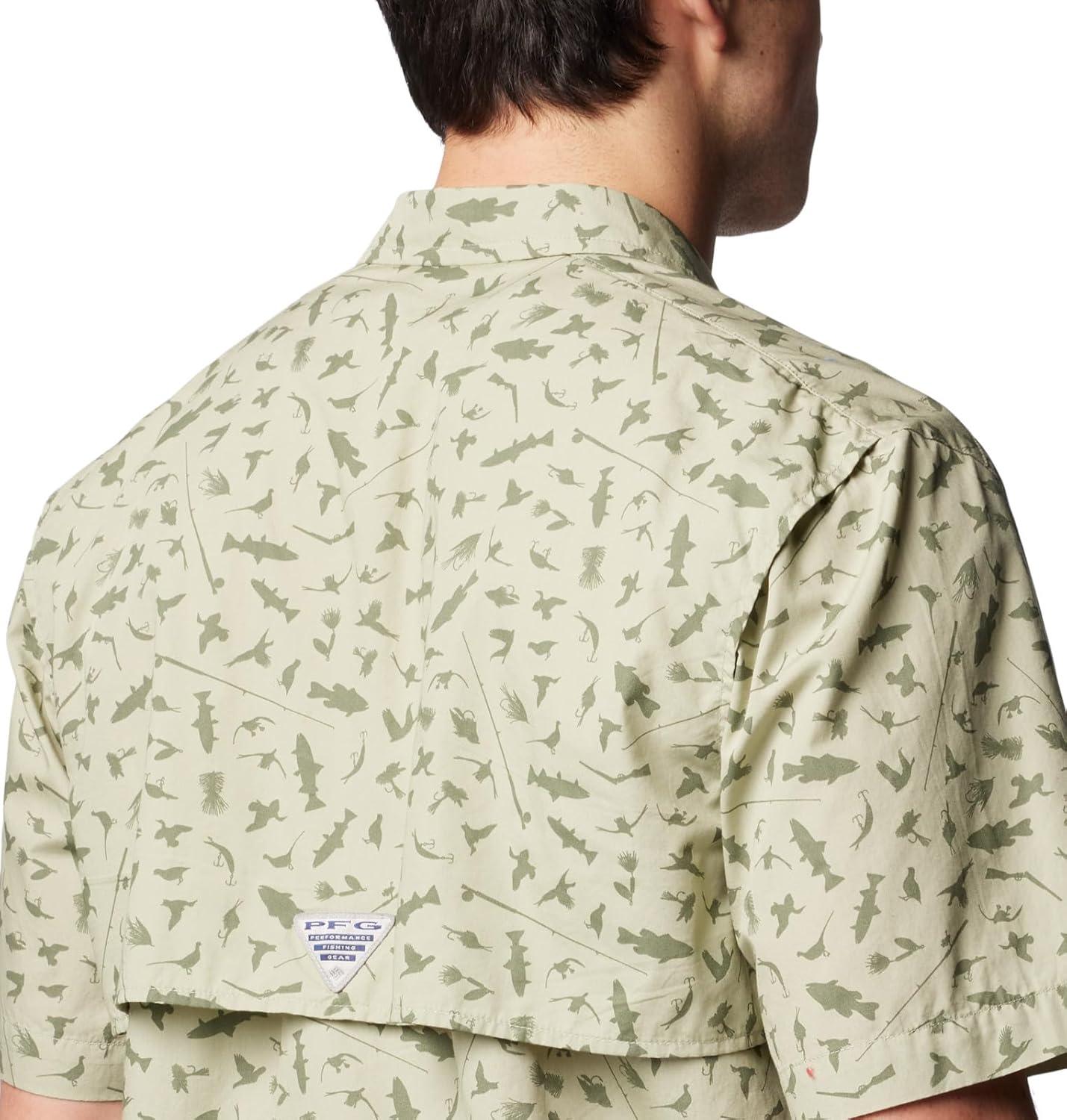 imageColumbia Mens Super Tamiami Long Sleeve ShirtSmokey Sage Cast N Blast