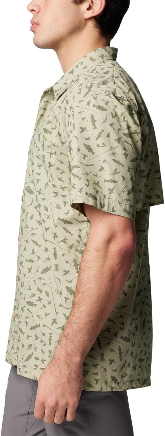 imageColumbia Mens Super Tamiami Long Sleeve ShirtSmokey Sage Cast N Blast