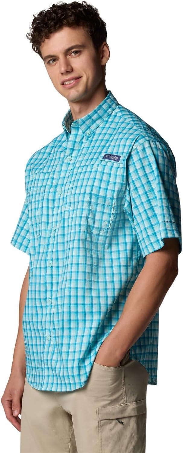 imageColumbia Mens Super Tamiami Long Sleeve ShirtSpray Gradient Check
