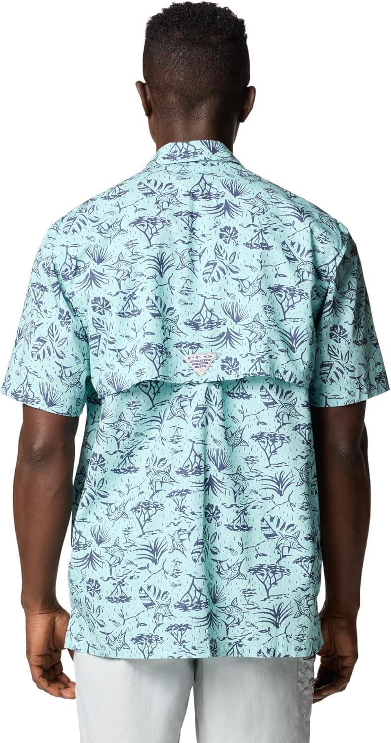 imageColumbia Mens Super Tamiami Long Sleeve ShirtSpray Marlin Chase