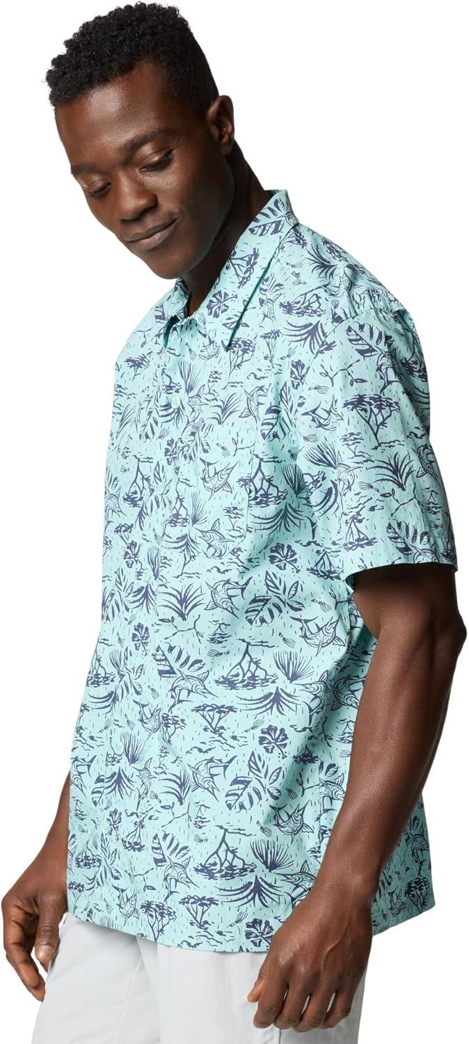 imageColumbia Mens Super Tamiami Long Sleeve ShirtSpray Marlin Chase