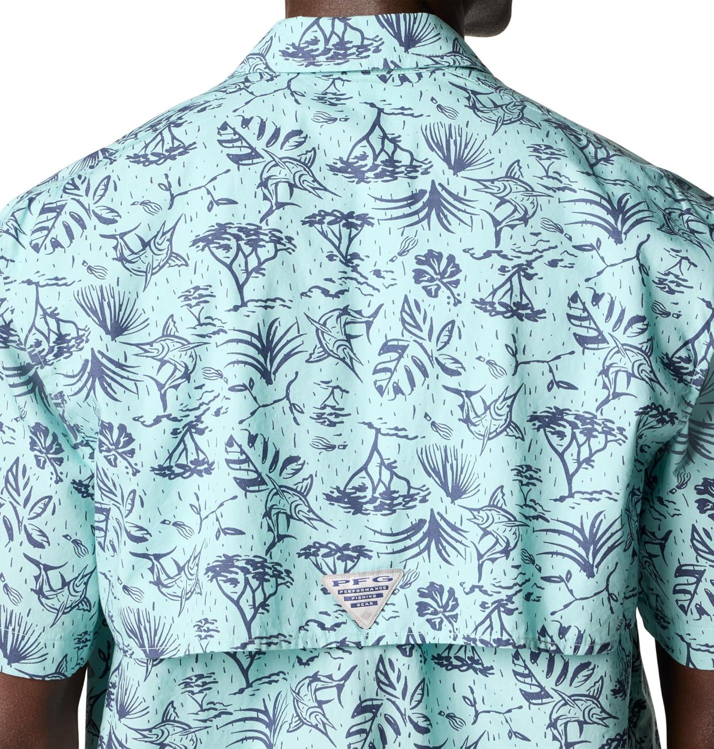 imageColumbia Mens Super Tamiami Long Sleeve ShirtSpray Marlin Chase