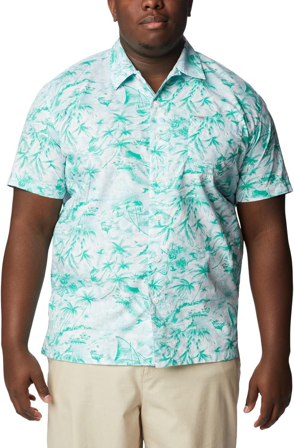 imageColumbia Mens Super Tamiami Long Sleeve ShirtSpring Blue Seaday