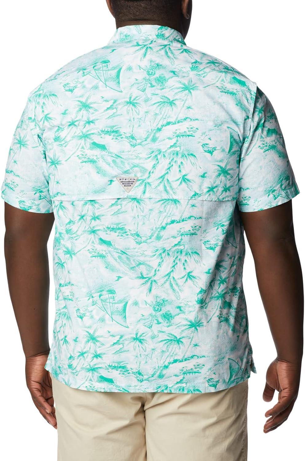 imageColumbia Mens Super Tamiami Long Sleeve ShirtSpring Blue Seaday