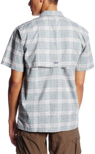 imageColumbia Mens Super Tamiami Long Sleeve ShirtStorm Knotty Gingham