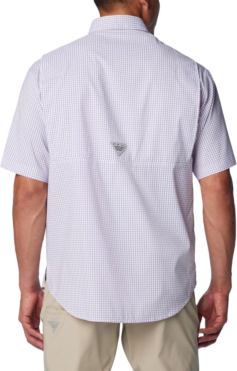 imageColumbia Mens Super Tamiami Long Sleeve ShirtSunset Red Multi Gingham