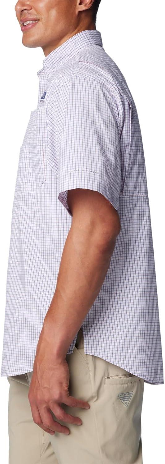 imageColumbia Mens Super Tamiami Long Sleeve ShirtSunset Red Multi Gingham