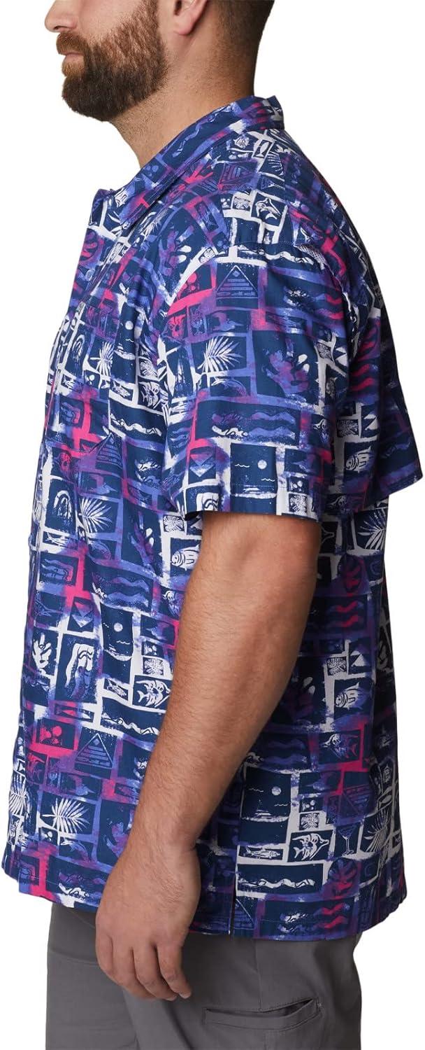 imageColumbia Mens Super Tamiami Long Sleeve ShirtViolet Sea Punked Fish
