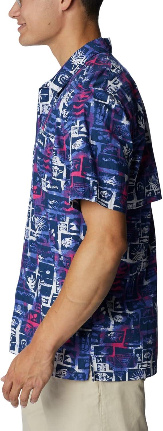 imageColumbia Mens Super Tamiami Long Sleeve ShirtViolet Sea Punked Fish