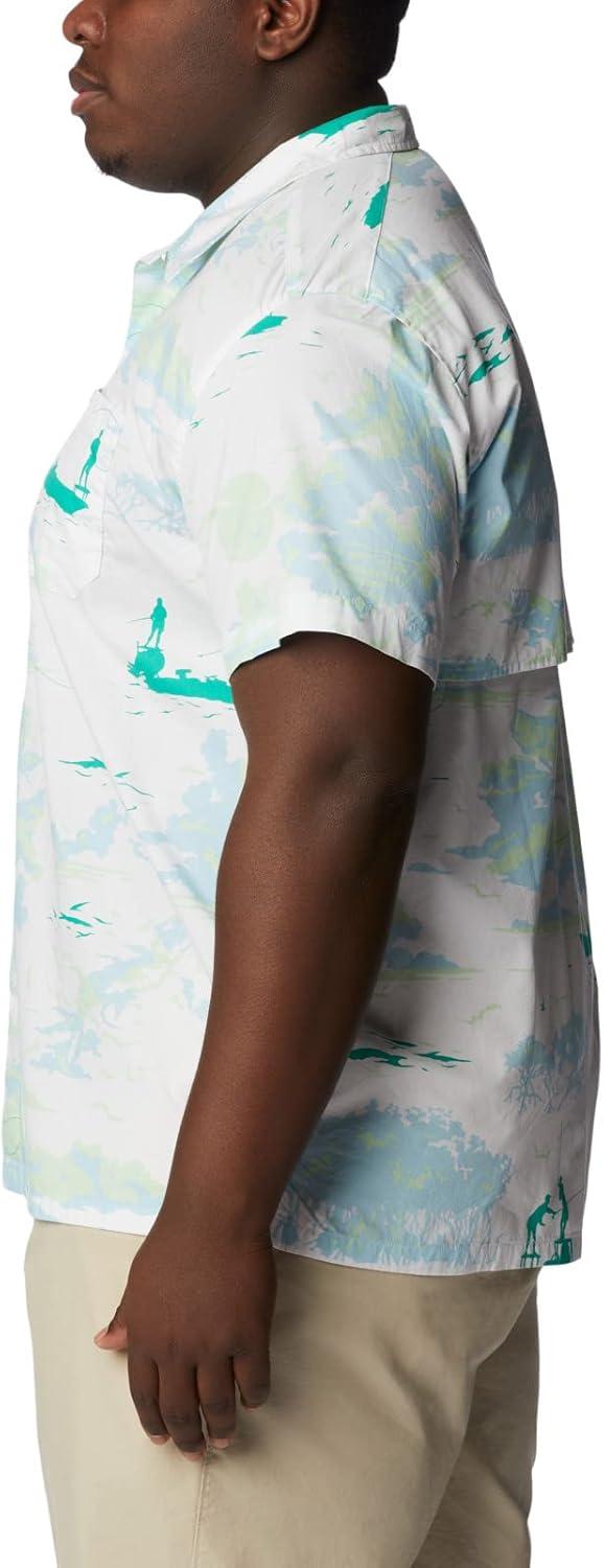 imageColumbia Mens Super Tamiami Long Sleeve ShirtWhite Casting Kings