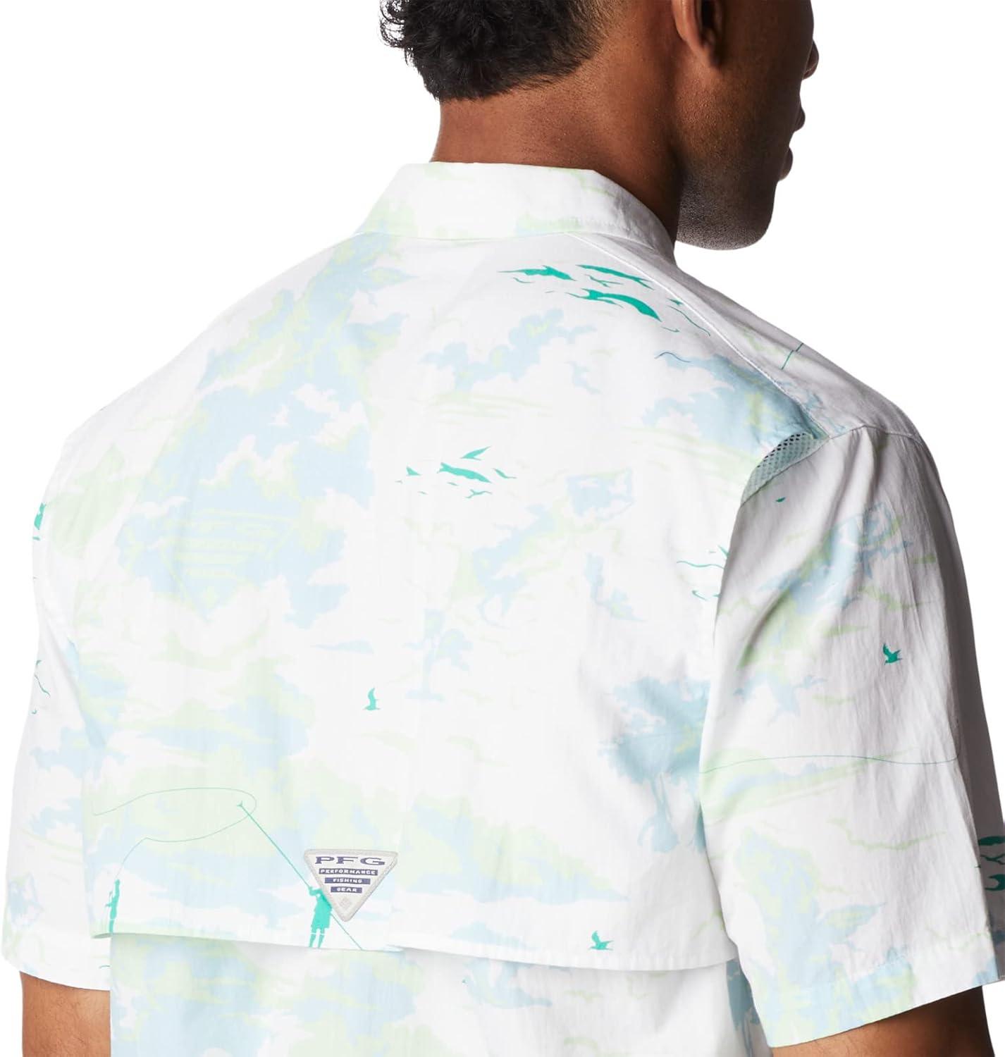 imageColumbia Mens Super Tamiami Long Sleeve ShirtWhite Casting Kings