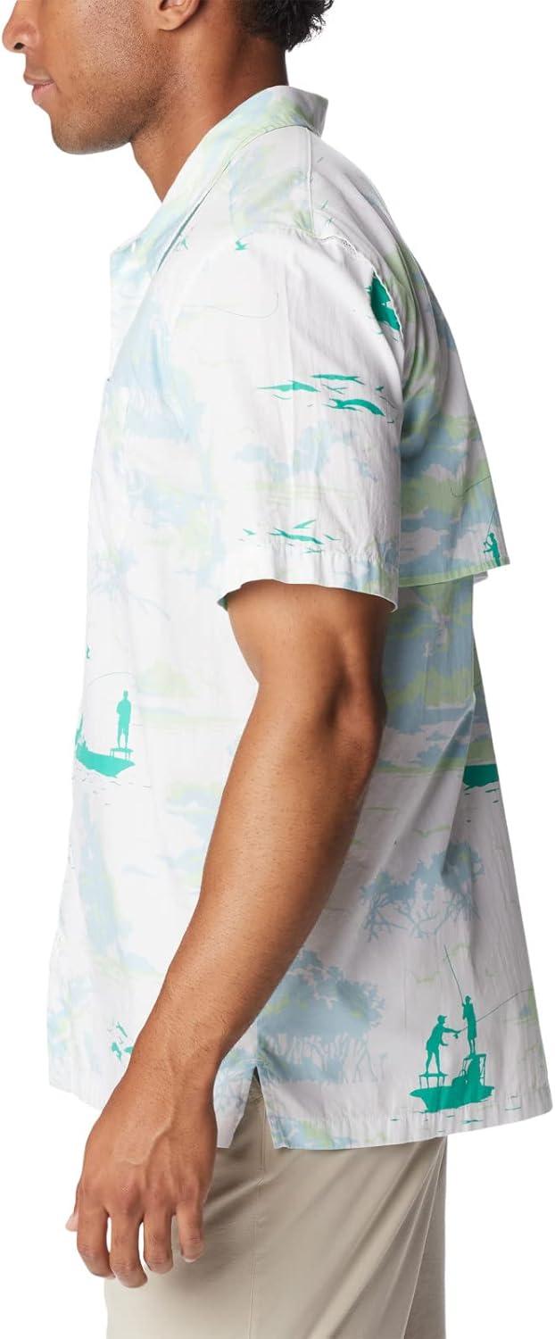 imageColumbia Mens Super Tamiami Long Sleeve ShirtWhite Casting Kings