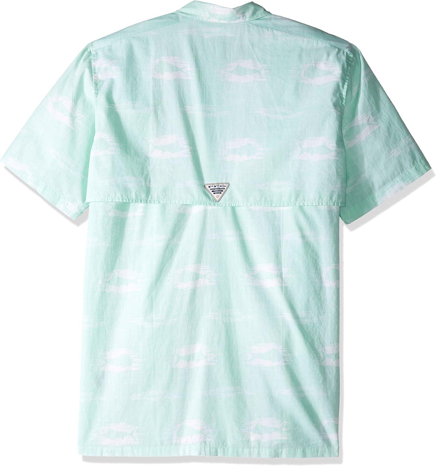 imageColumbia Mens Super Tamiami Long Sleeve ShirtWind Ikat Fish