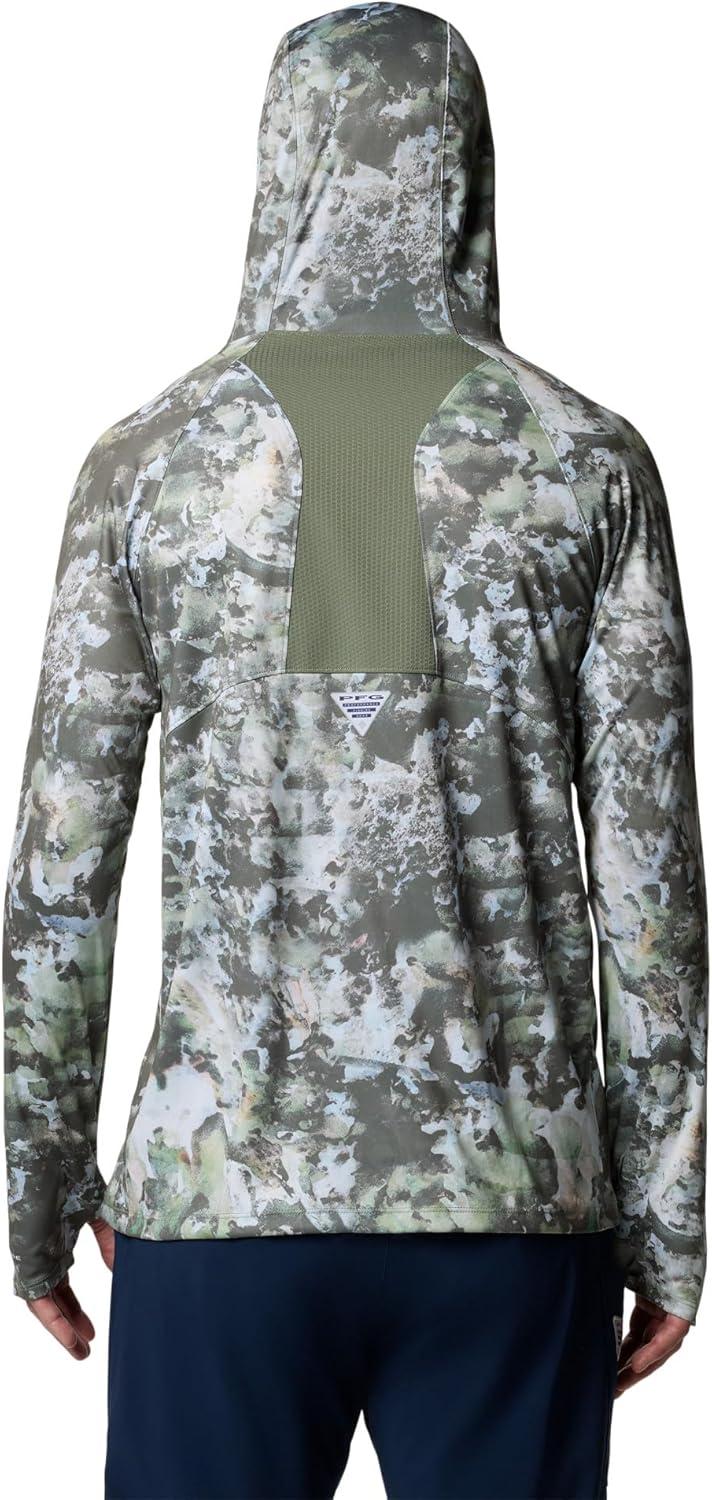 imageColumbia Mens Super Terminal Tackle Vent HoodieCypress Seamoss