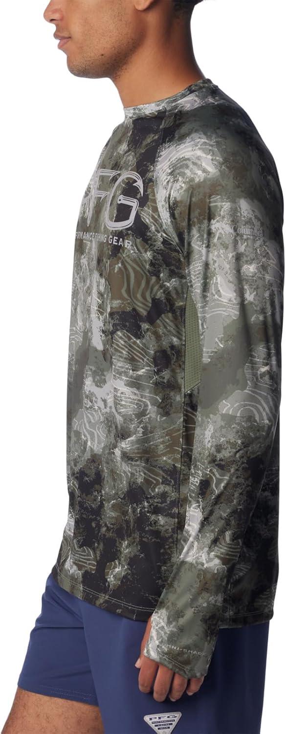 imageColumbia Mens Super Terminal Tackle Vent Long SleeveCypress Deepwaters Camo