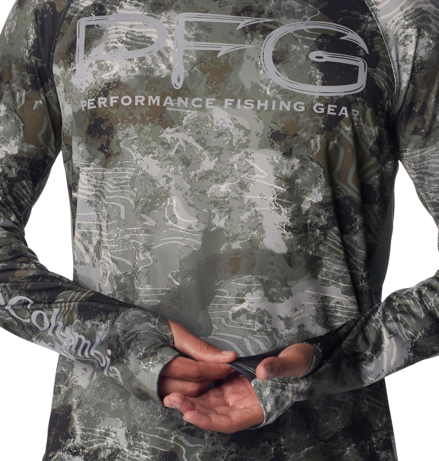 imageColumbia Mens Super Terminal Tackle Vent Long SleeveCypress Deepwaters Camo