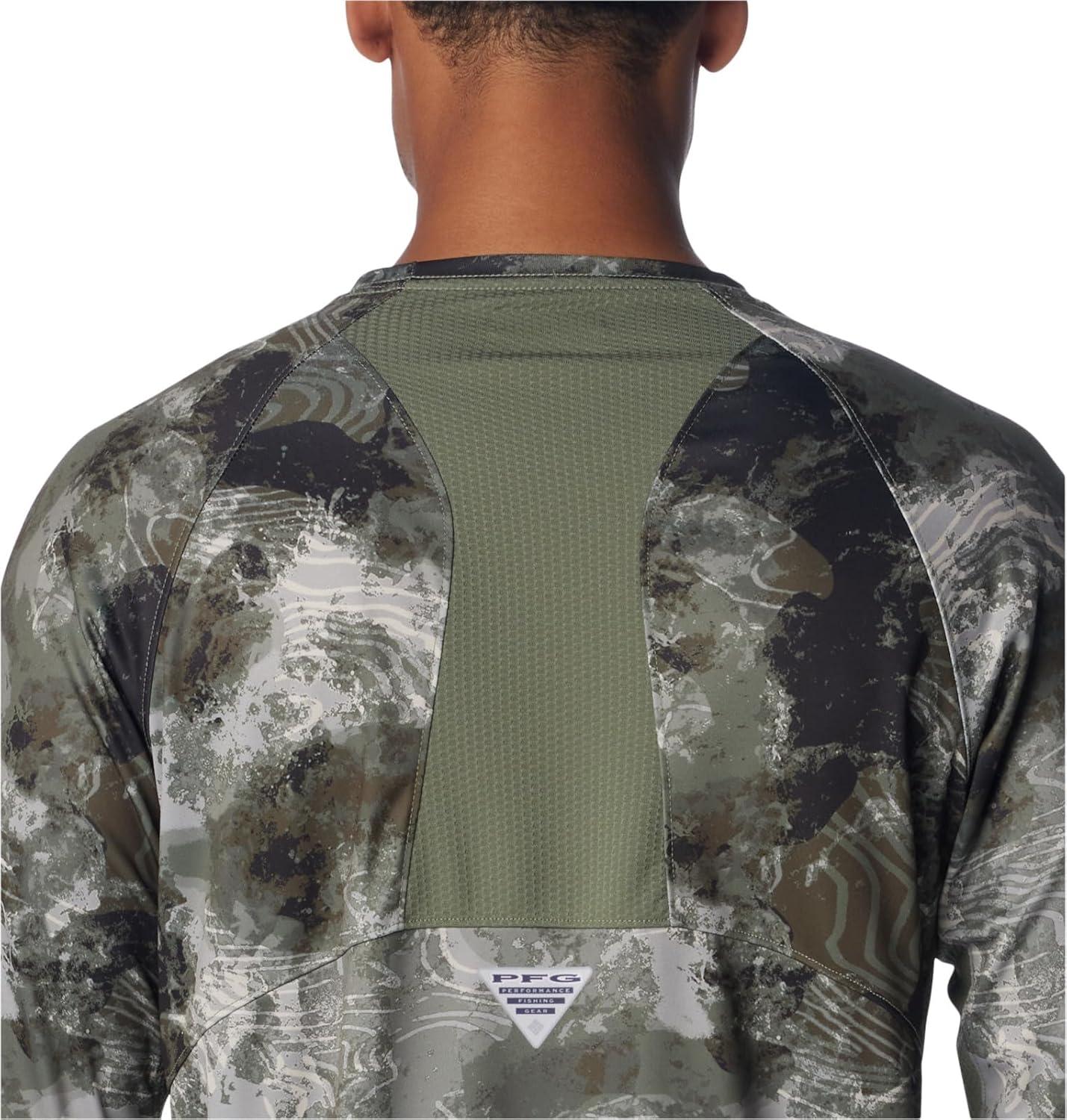 imageColumbia Mens Super Terminal Tackle Vent Long SleeveCypress Deepwaters Camo