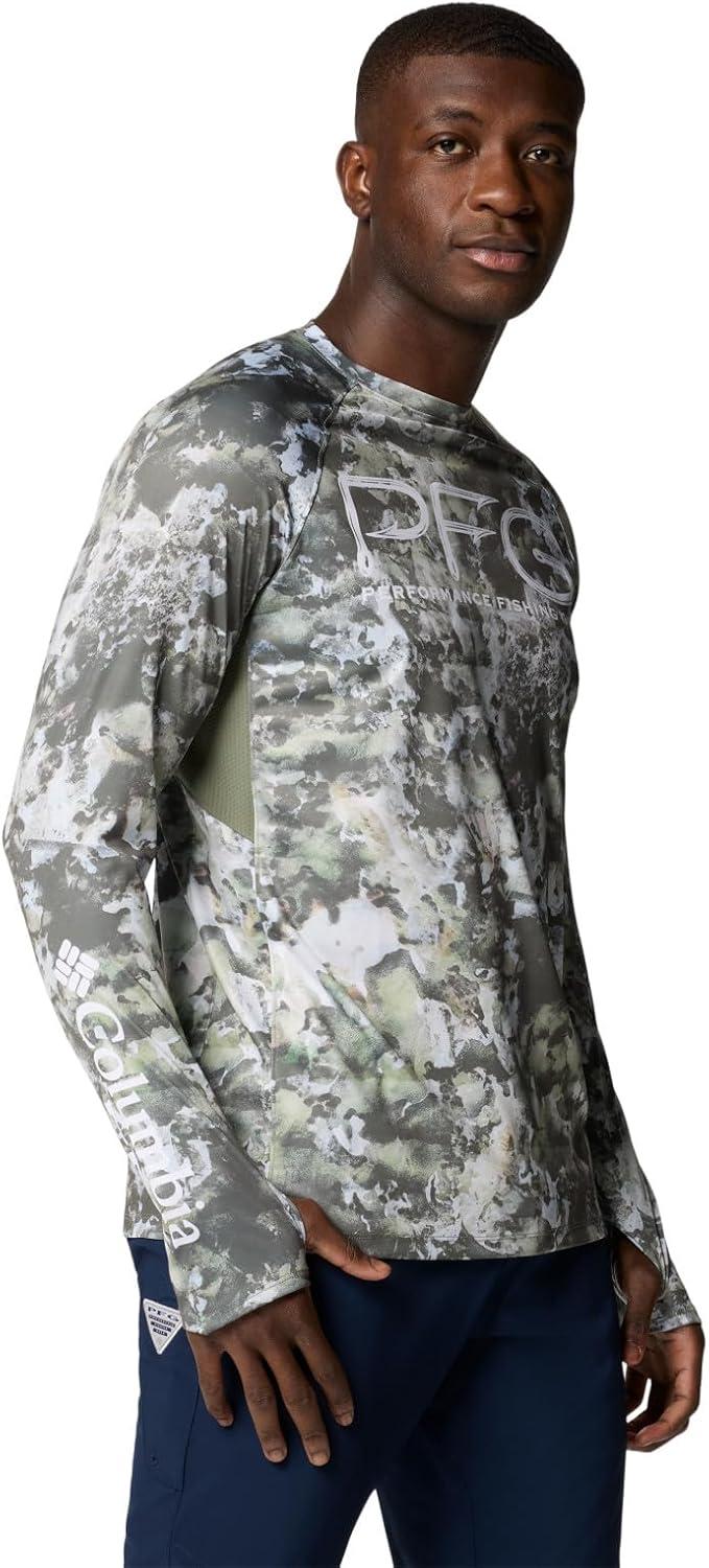 imageColumbia Mens Super Terminal Tackle Vent Long SleeveCypress Seamoss