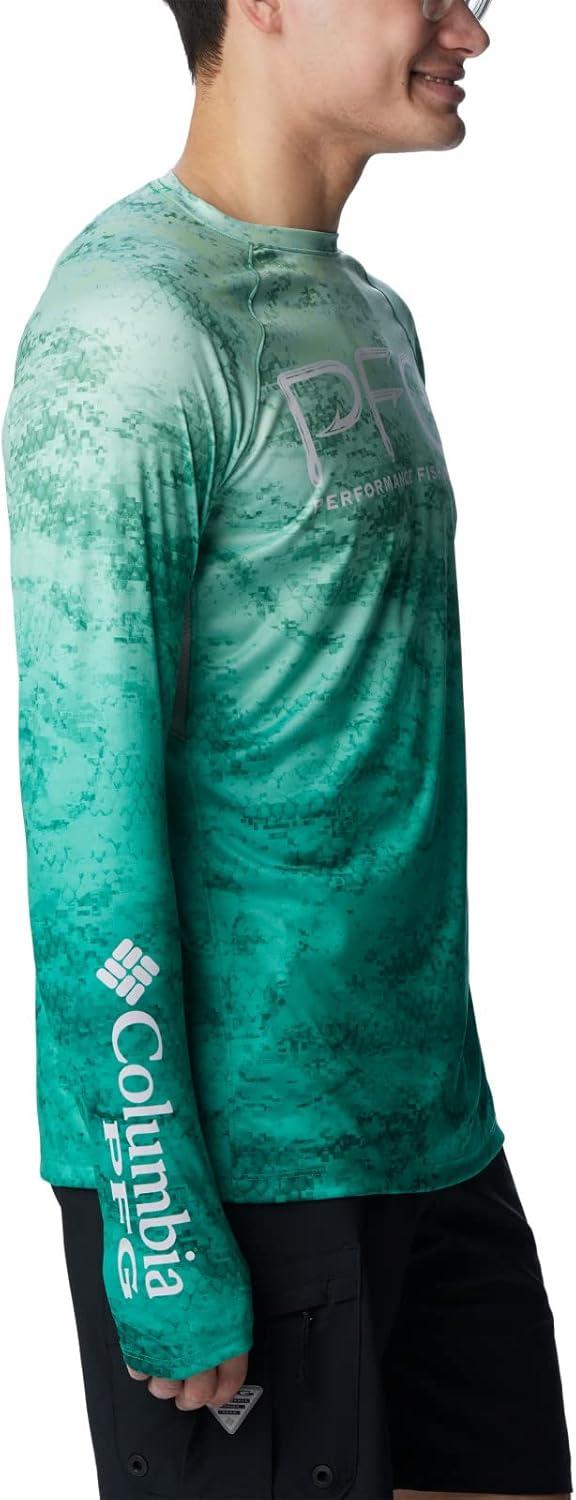 imageColumbia Mens Super Terminal Tackle Vent Long SleeveKey West Pfg Camo Gradient