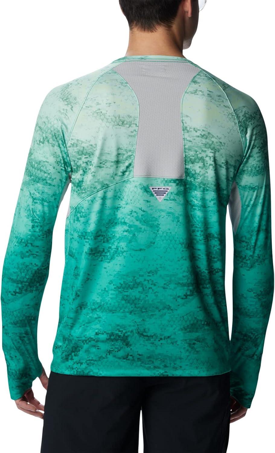 imageColumbia Mens Super Terminal Tackle Vent Long SleeveKey West Pfg Camo Gradient