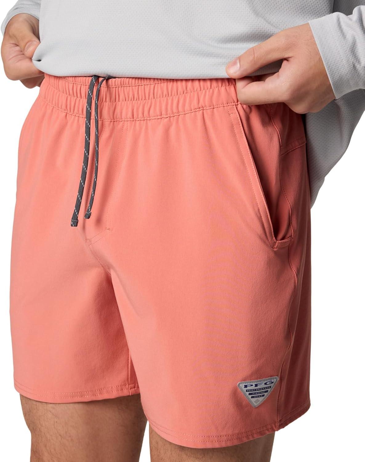 imageColumbia Mens Terminal Roamer Stretch ShortFaded Peach
