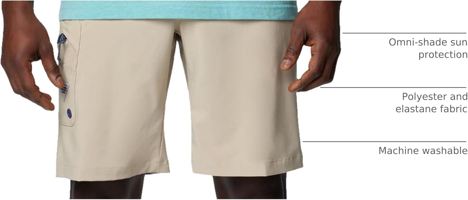 imageColumbia Mens Terminal Tackle II ShortAncient FossilCarbon