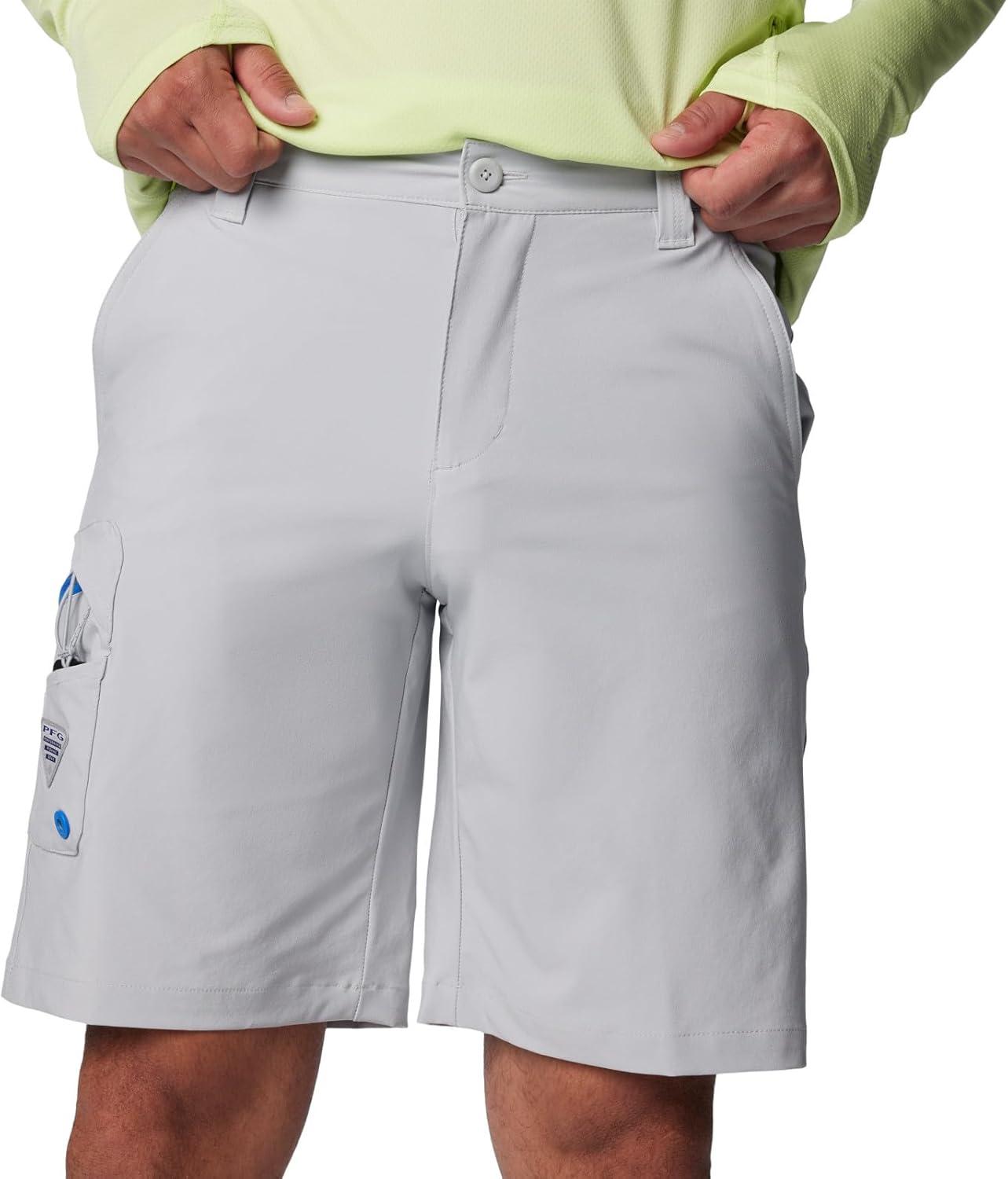imageColumbia Mens Terminal Tackle II ShortCool GreyVivid Blue