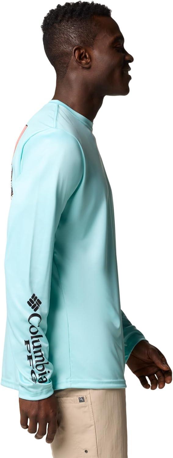 imageColumbia Mens Terminal Tackle PFG Fish Shine Long SleeveGulf StreamPfg Tarpon Shine