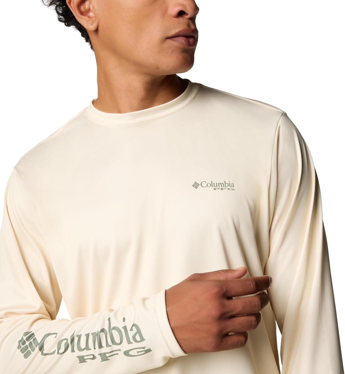 imageColumbia Mens Terminal Tackle PFG Fish Shine Long SleeveLemon WashPfg Redfish Shine
