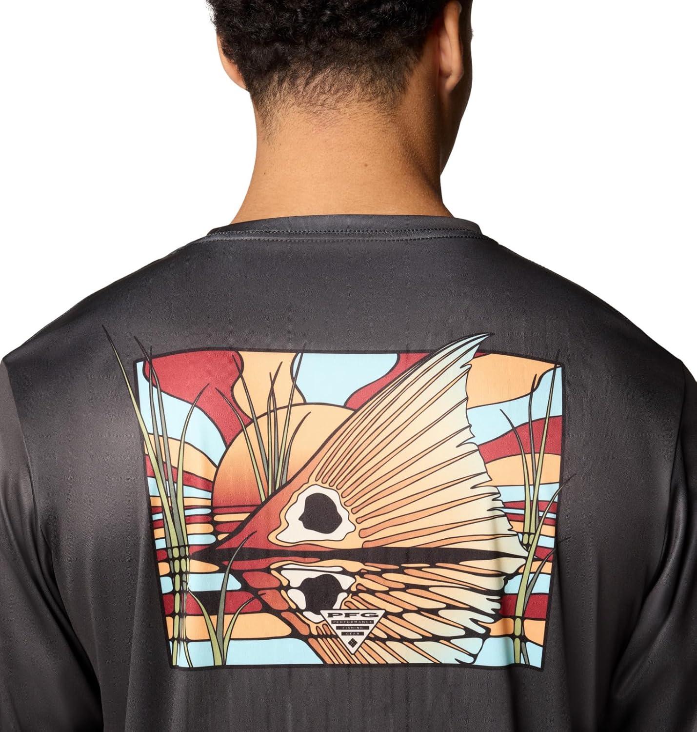 imageColumbia Mens Terminal Tackle PFG Fish Shine Long SleeveSharkPfg Redfish Shine