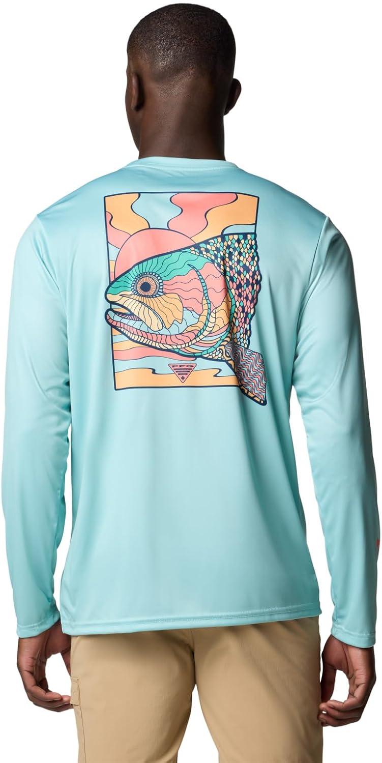 imageColumbia Mens Terminal Tackle PFG Fish Shine Long SleeveSprayPfg Trout Shine