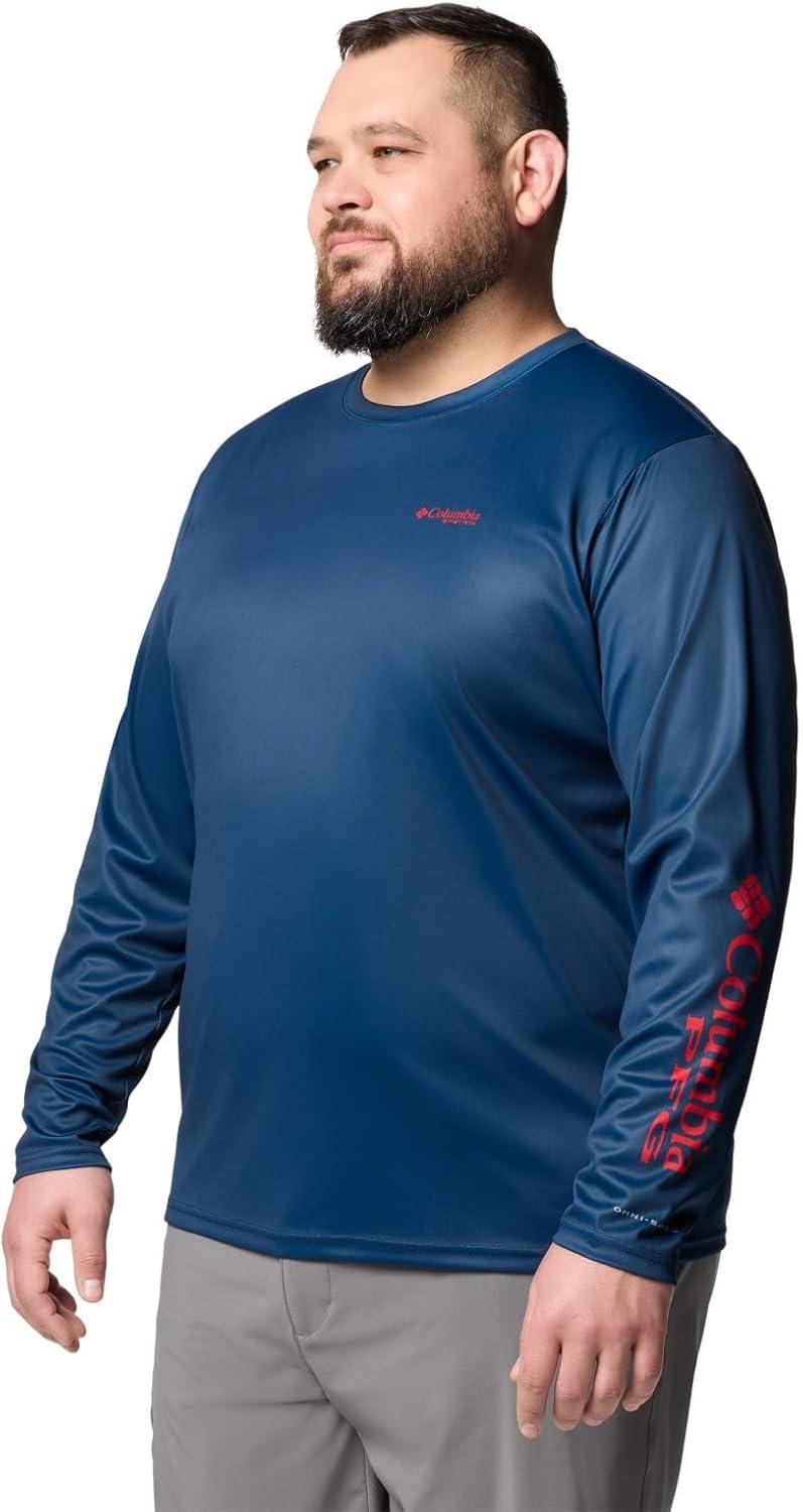 imageColumbia Mens Terminal Tackle PFG High Side Long SleeveCollegiate NavyPfg High Side Dorado