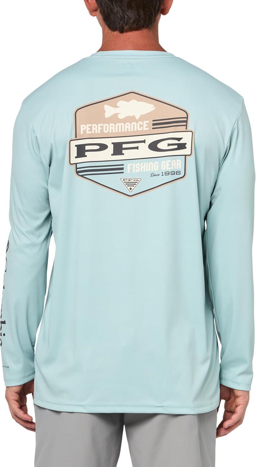 imageColumbia Mens Terminal Tackle PFG High Side Long SleeveCrushed BluePfg High Side Bass