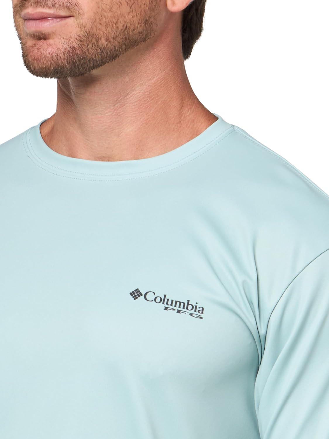 imageColumbia Mens Terminal Tackle PFG High Side Long SleeveCrushed BluePfg High Side Bass