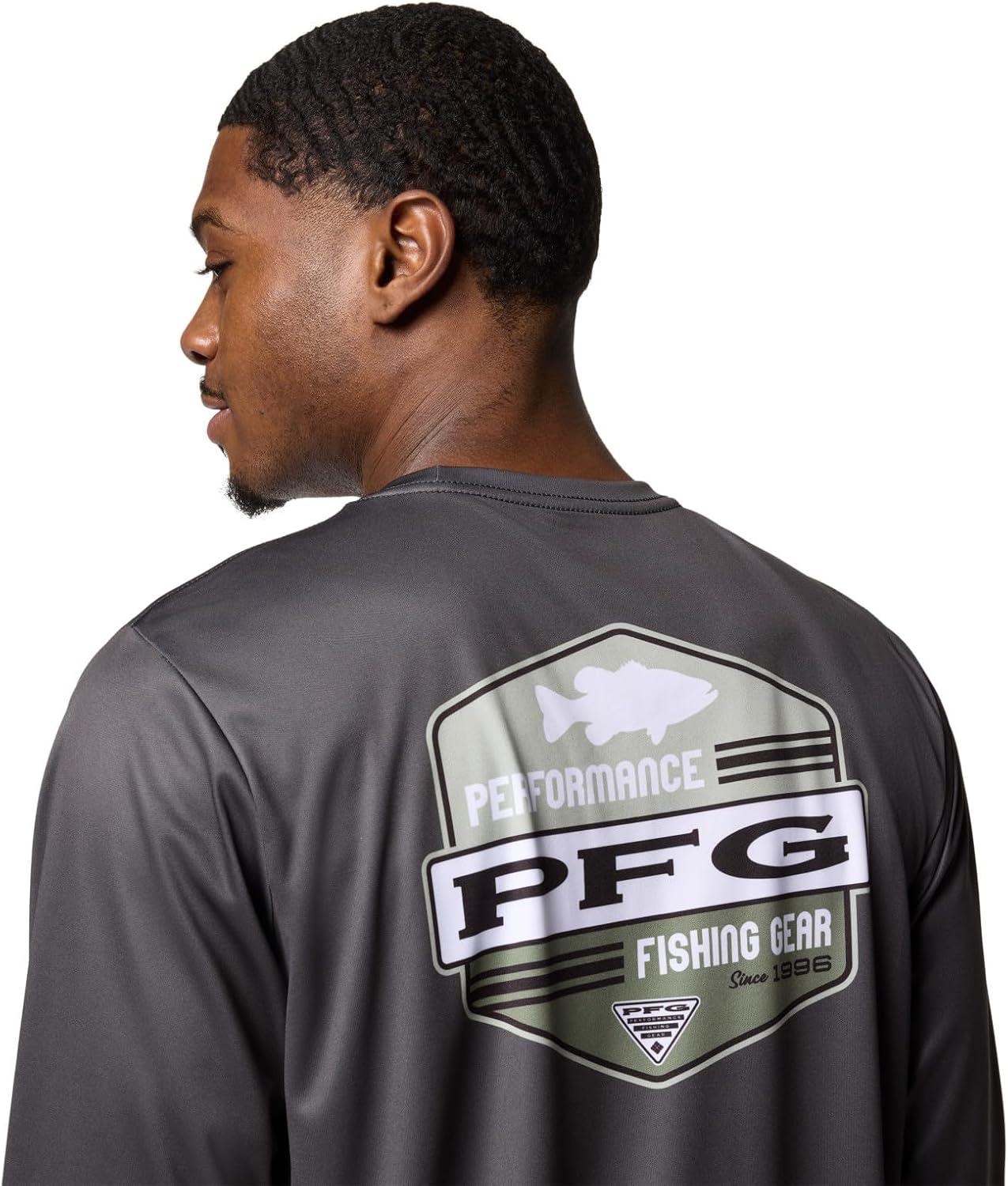imageColumbia Mens Terminal Tackle PFG High Side Long SleeveSharkPfg High Side Bass