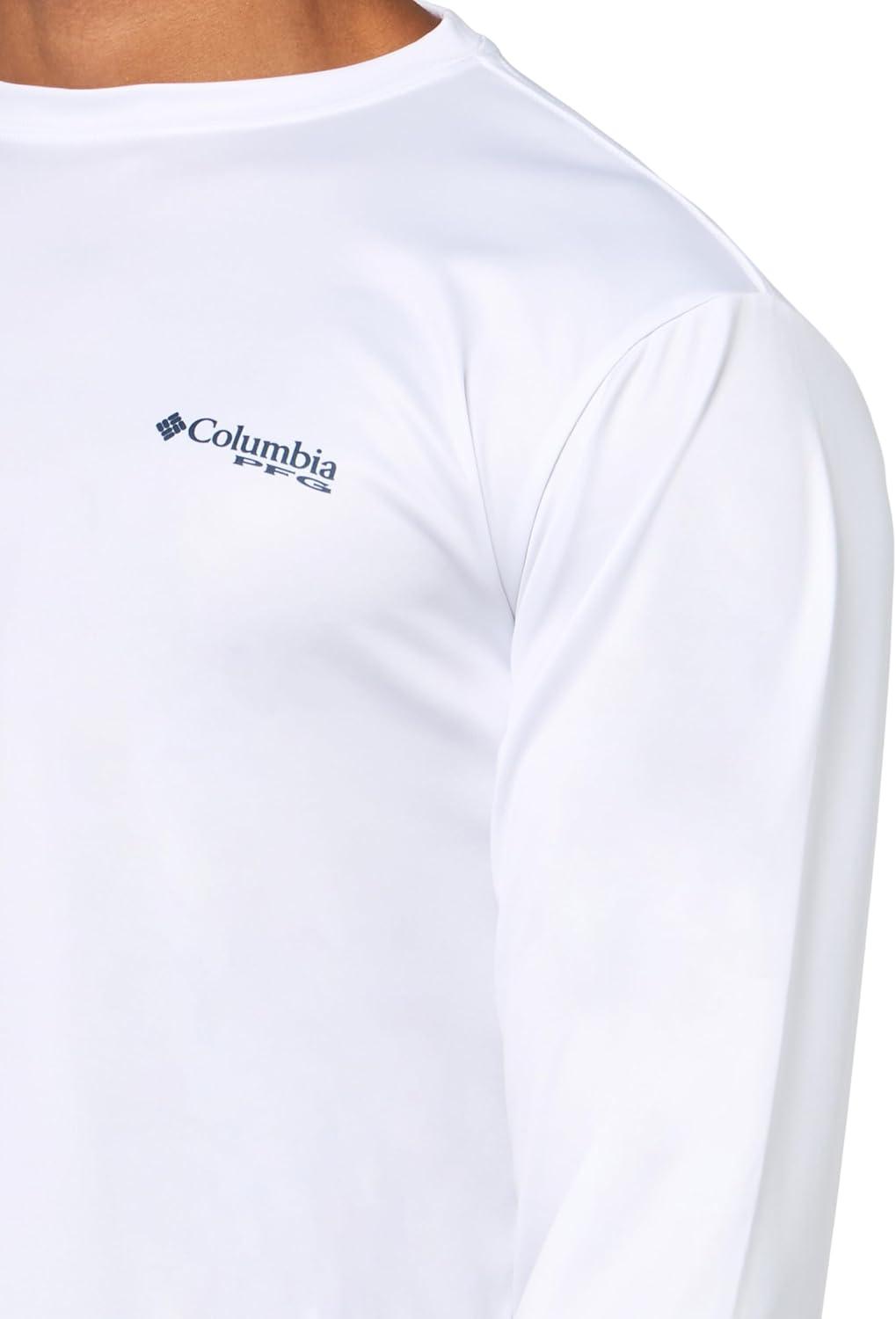 imageColumbia Mens Terminal Tackle PFG High Side Long SleeveWhitePfg High Side Marlin