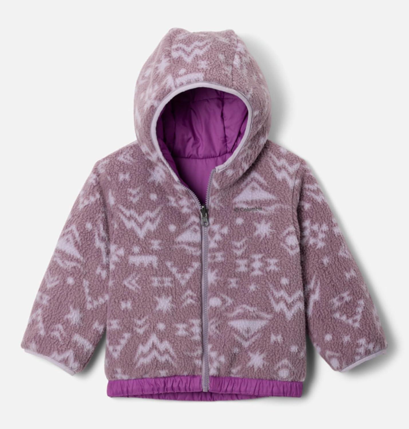 imageColumbia Unisex Baby Double Trouble III JacketRazzleShale Purple Peaked Tonal