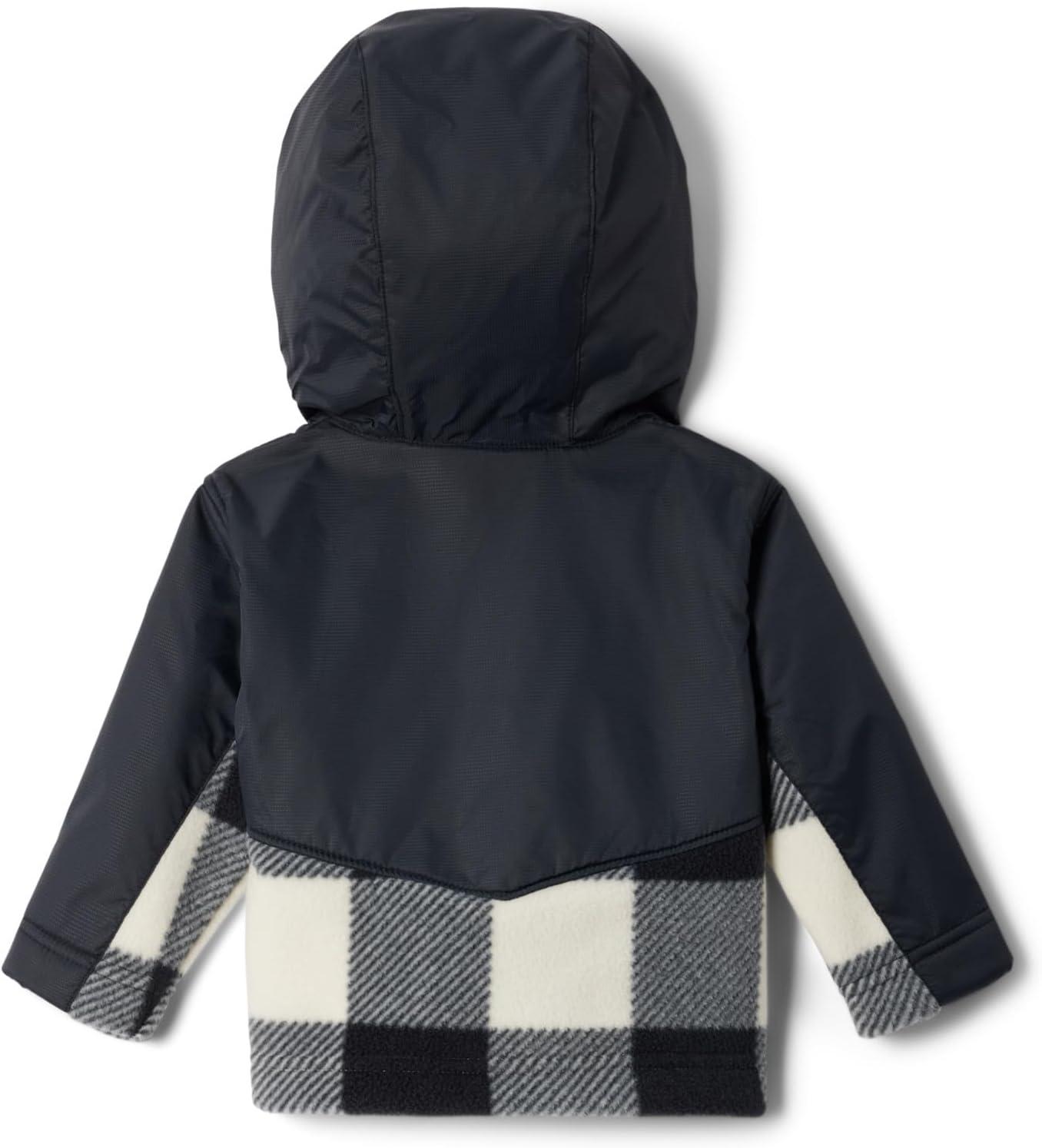 imageColumbia Unisex Baby Steens Mt Ii Overlay HoodieChalk CheckBlack